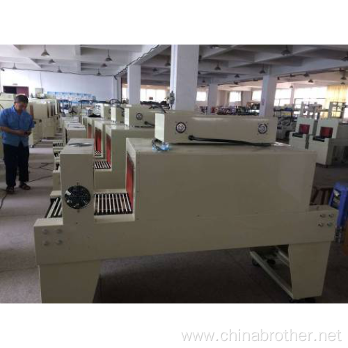 Brother Automatic Sleeve bundle Box Carton Shrink Packing Wrap Machine With Heat Tunnel Wrapping